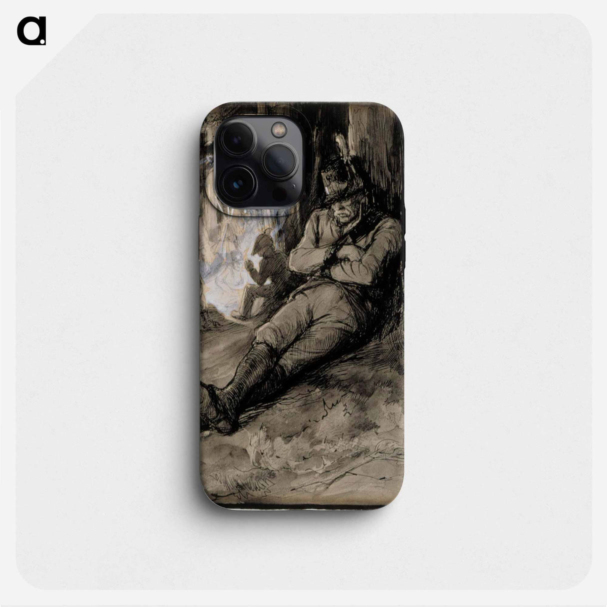 Hurtti ukko -runon välikuva - アルバート エーデルフェルト Phone Case.