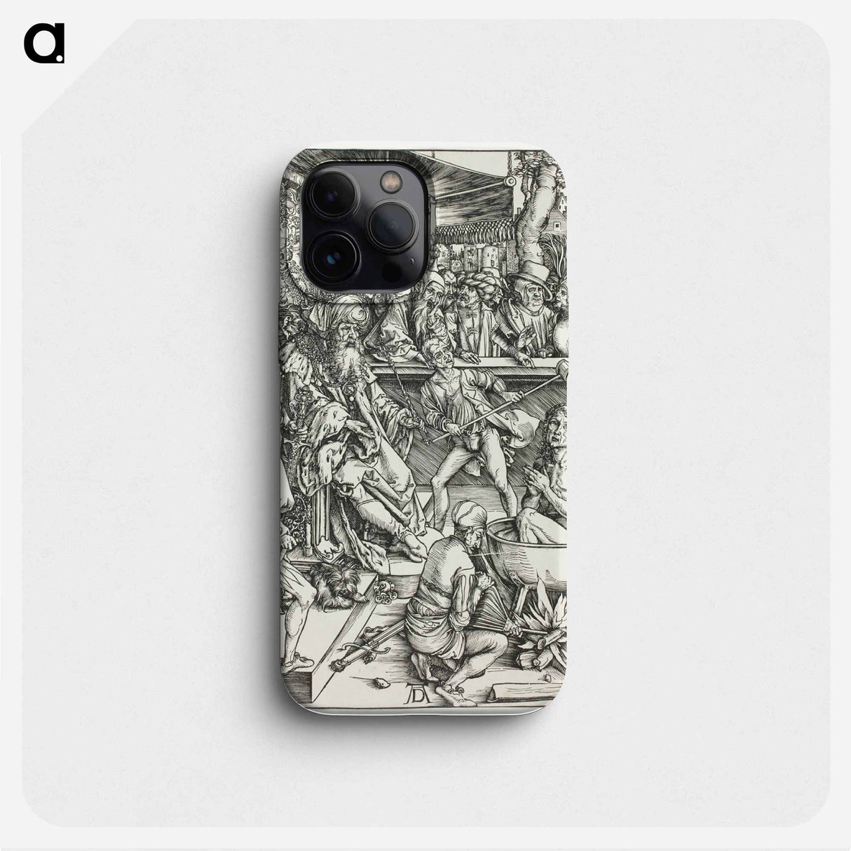 The Martyrdom of Saint John - アルブレヒト デューラー Phone Case.