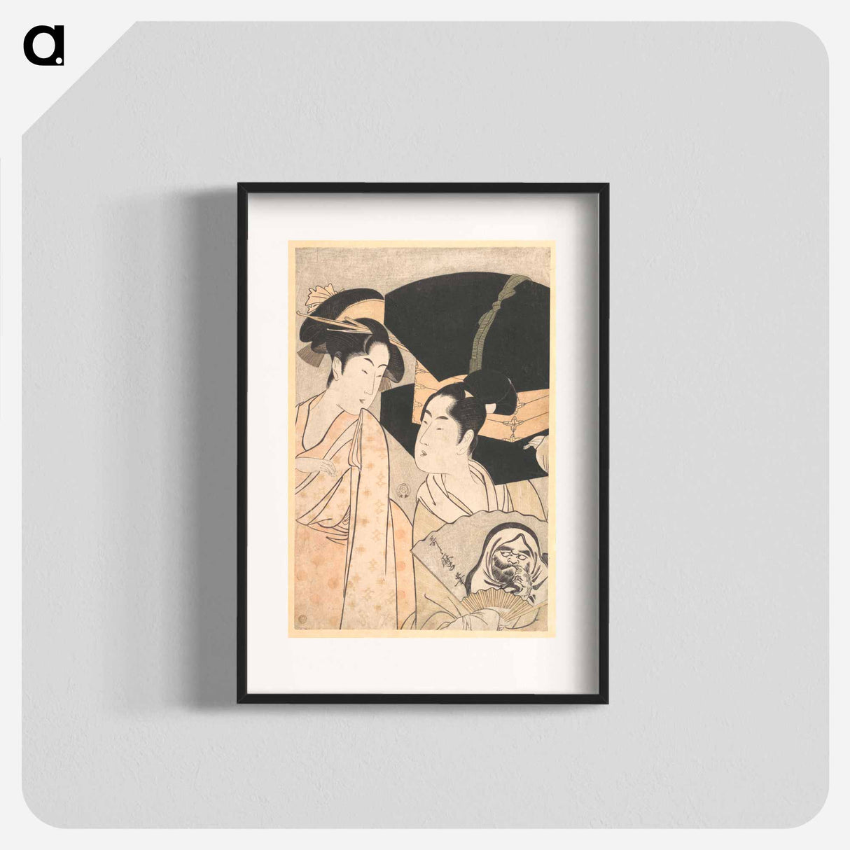 Fan Vendor - 喜多川 歌麿 Poster.