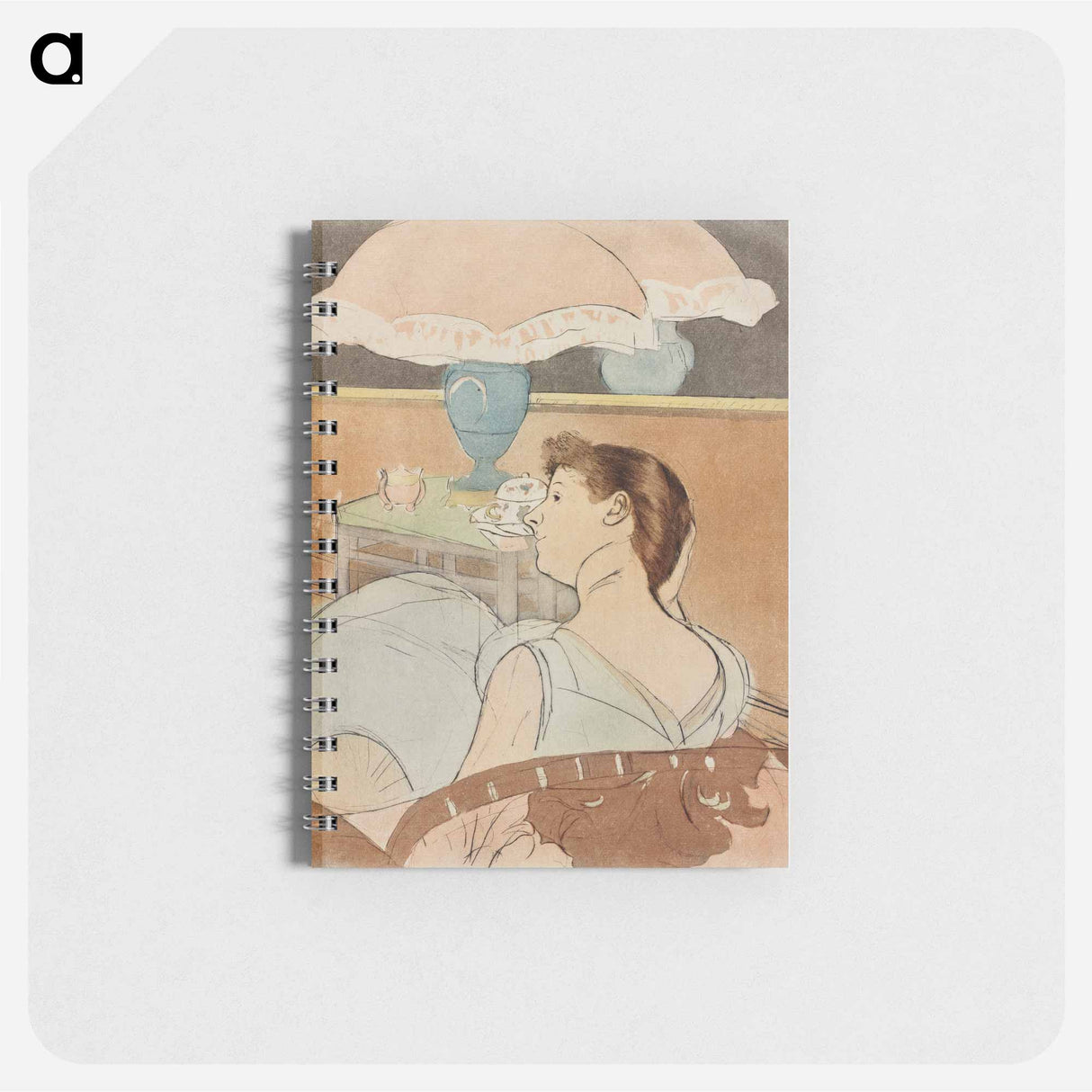 The Lamp - メアリー カサット Memo.