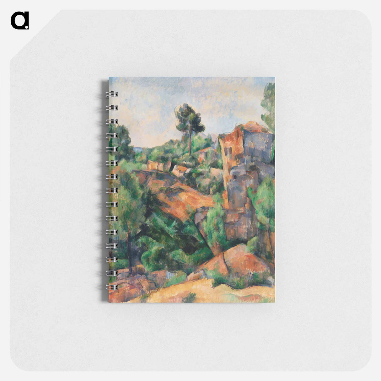 Bibémus Quarry - ポール セザンヌ Memo.