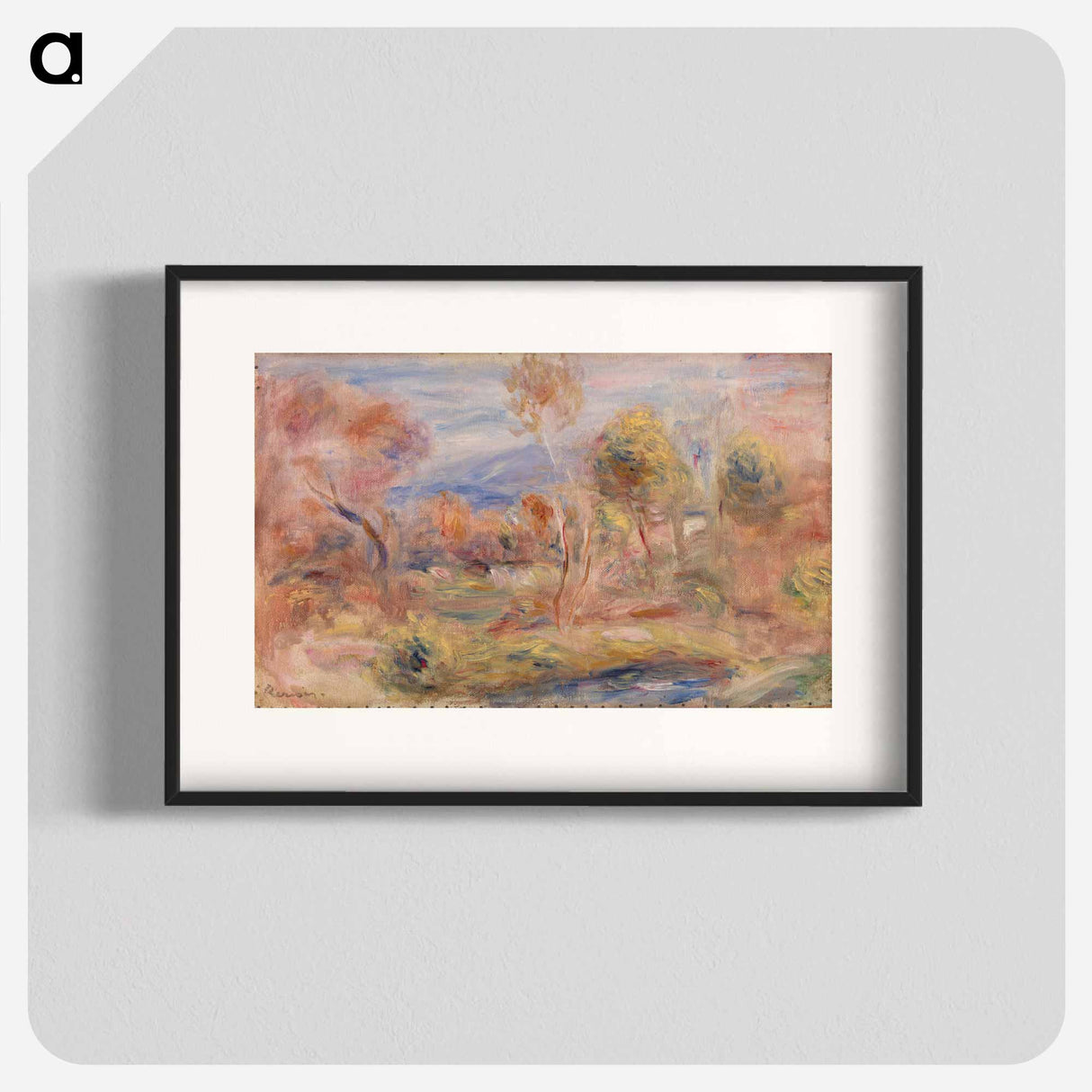 Glade (Clairière) - Pierre-Auguste Renoir Poster.