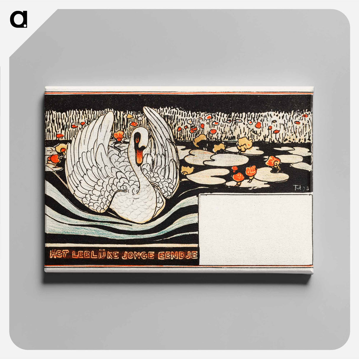 The leaflet is a gift - Theo van Hoytema Canvas.