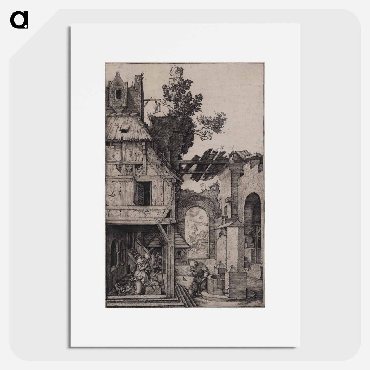 Nativity - アルブレヒト デューラー Poster.