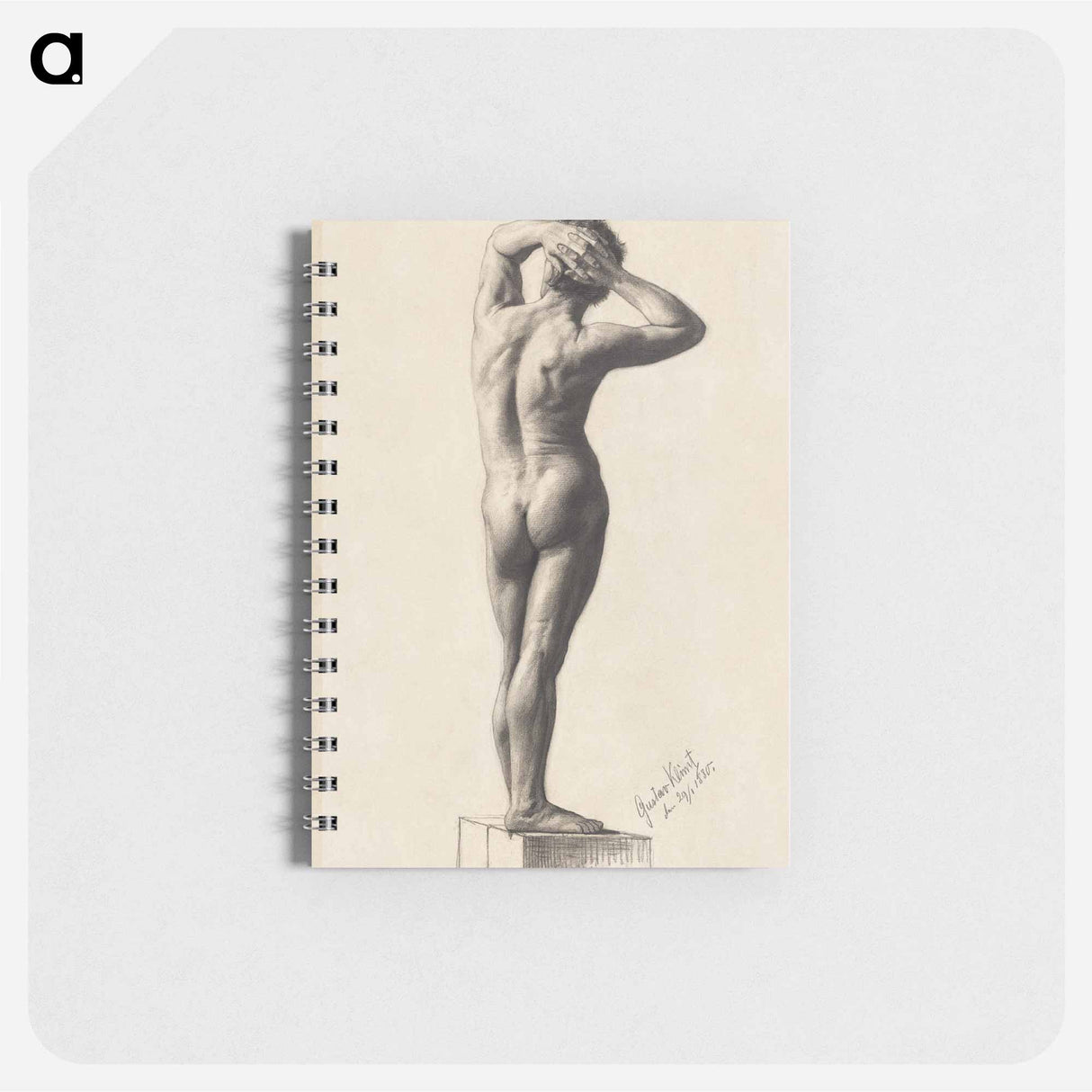 Male Nude - グスタフ クリムト Memo.