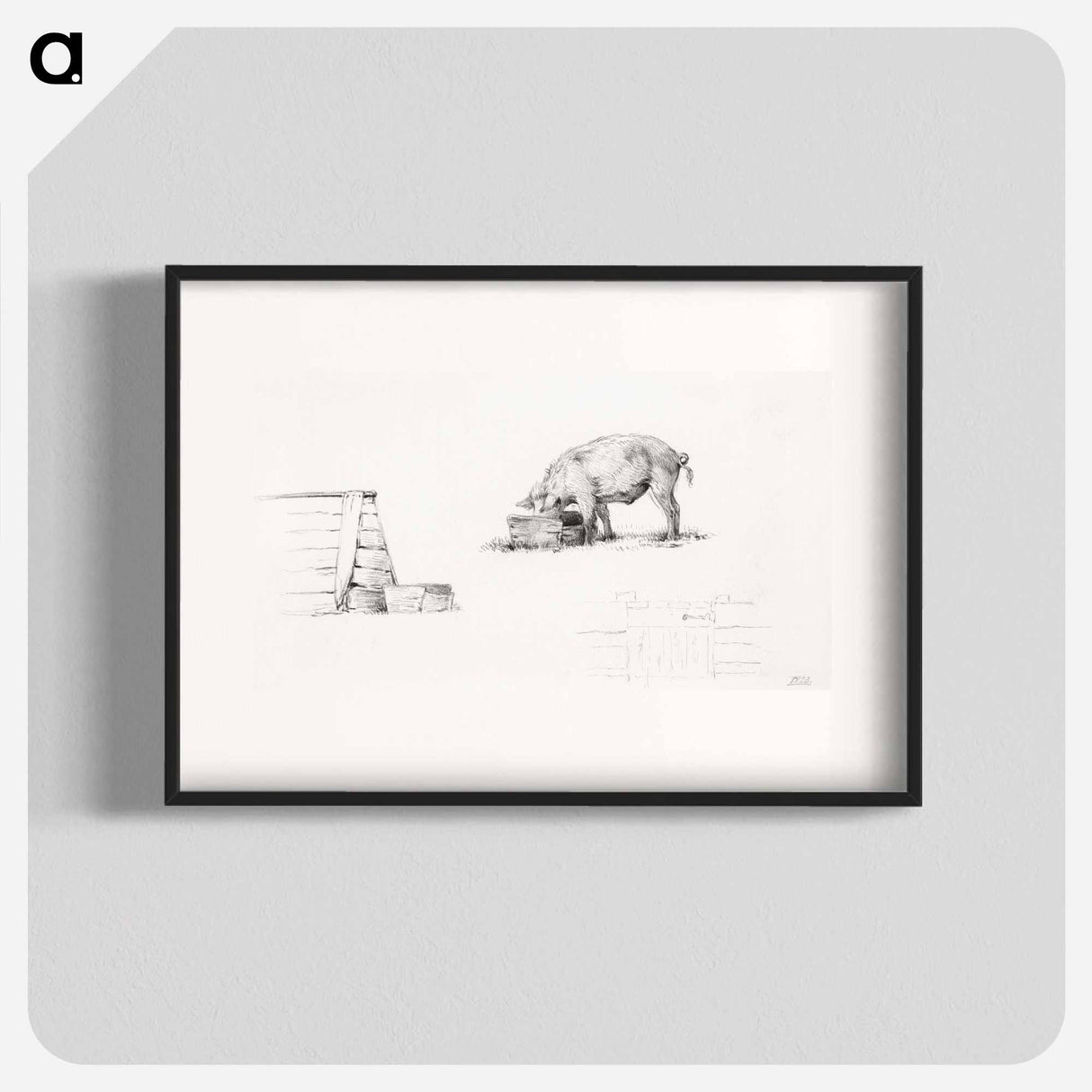 Pig - ジャン ベルナール Poster.