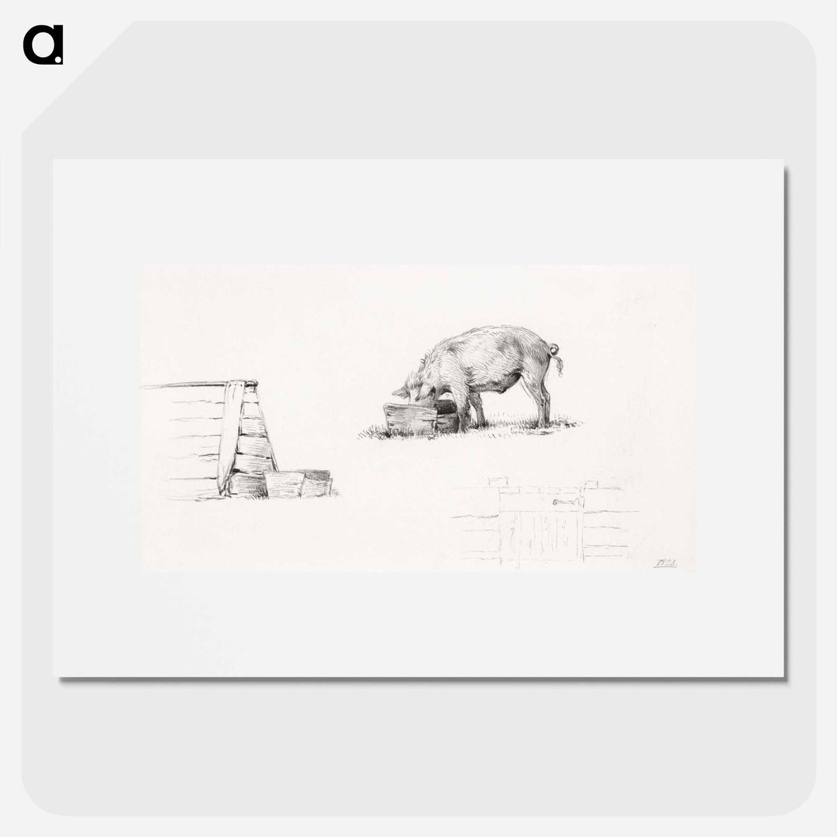 Pig - ジャン ベルナール Poster.