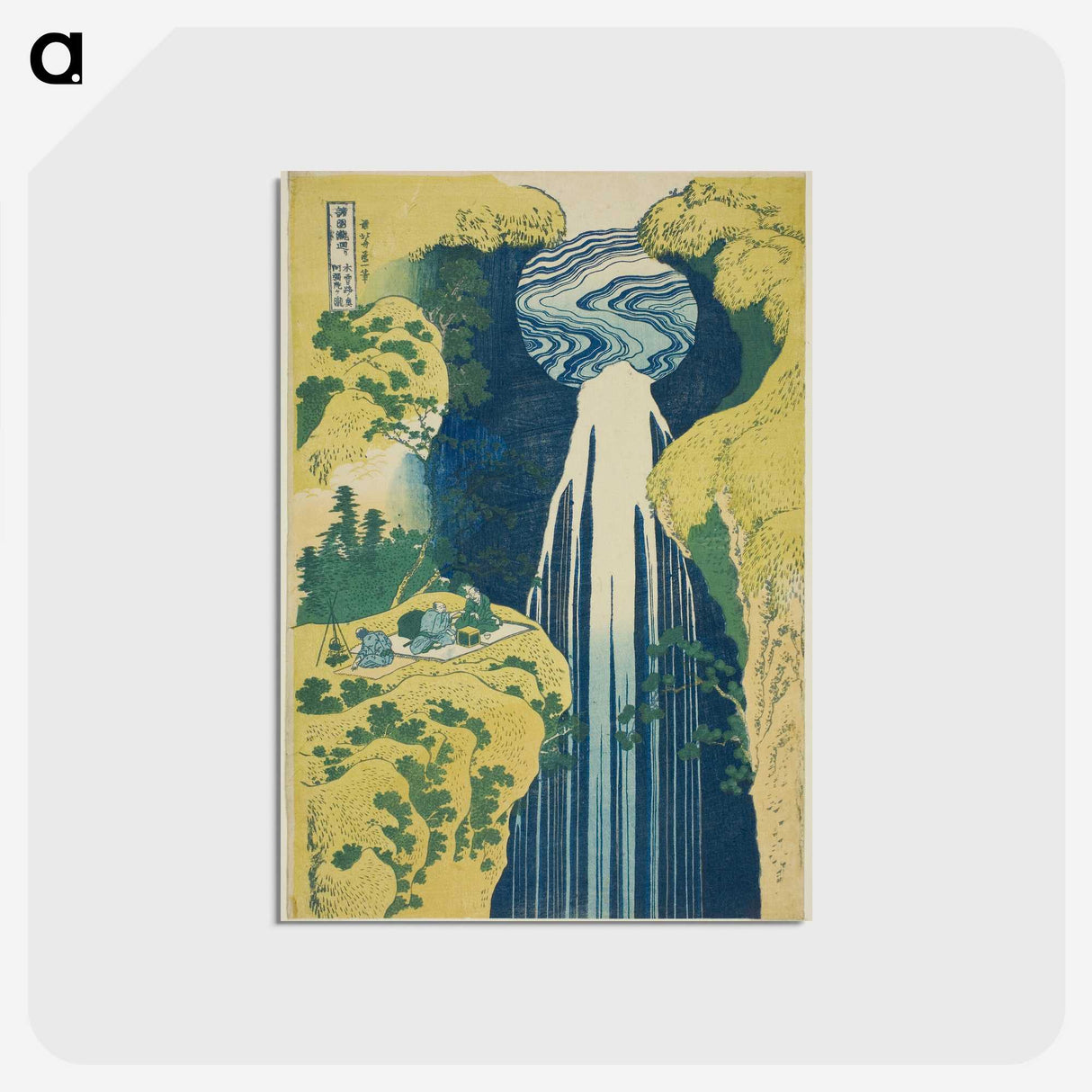 1-99_Katsushika-Hokusai_postcard