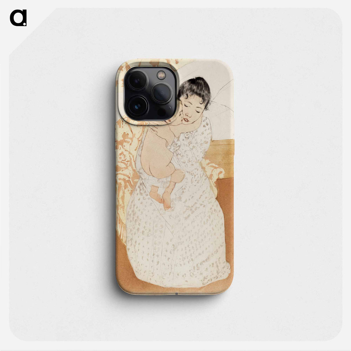 Maternal Caress - Mary Cassatt Phone Case.