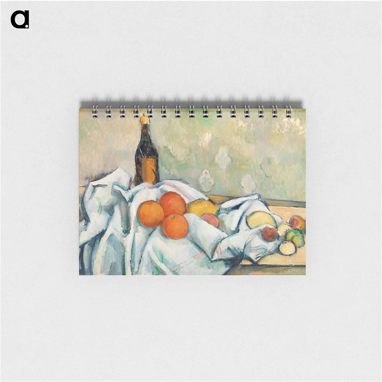 Bottle and Fruits - ポール セザンヌ Memo.