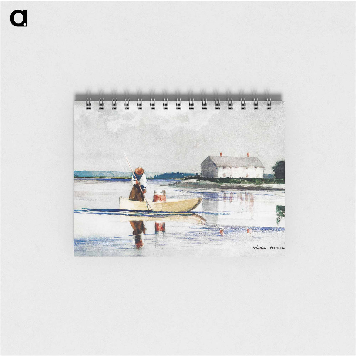 Spearing Eels - ウィンスロー ホーマー Memo.