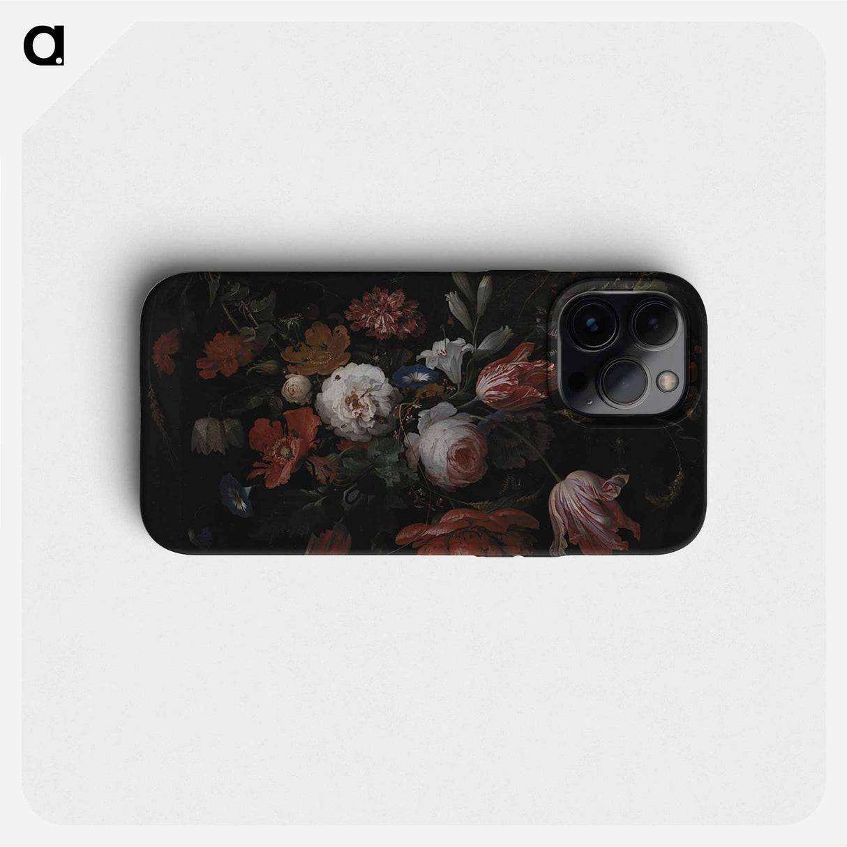 A Garland of Flowers - エイブラハム ミニョン Phone Case.