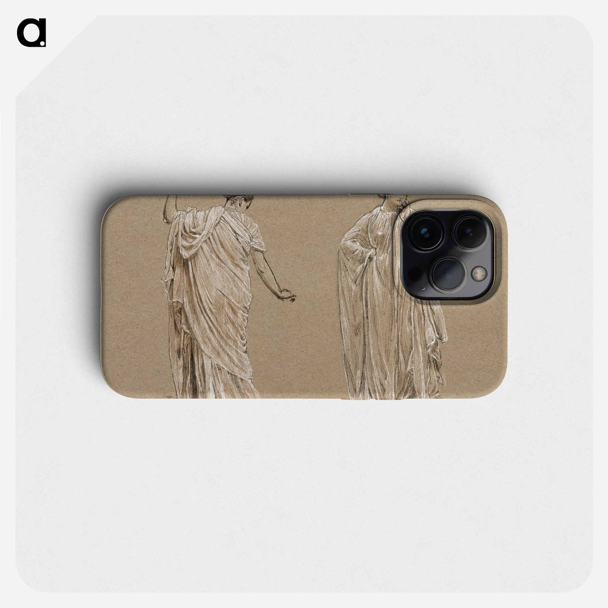 Draped Model - アルバート ジョセフ ムーア Phone Case.
