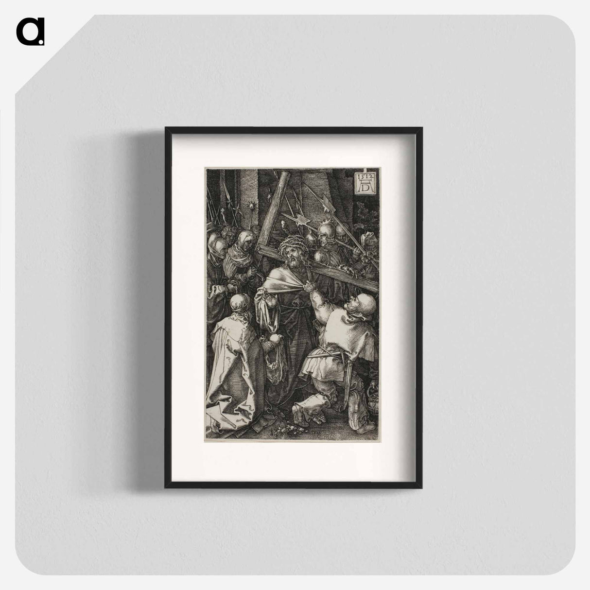 Bearing of the Cross - アルブレヒト デューラー Poster.