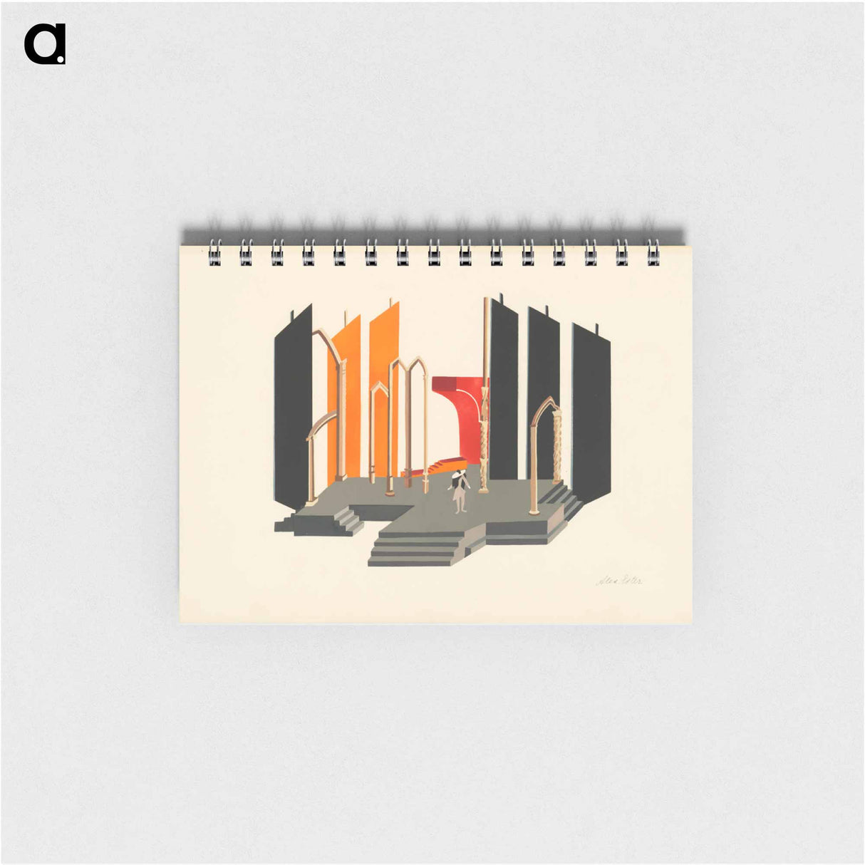 Maquettes de théatre i.-xv. - アレクサンドラ エクスター Memo.