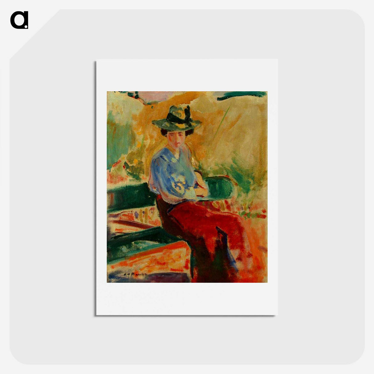 1-9_Alfred-Henry-Maurer_hagaki