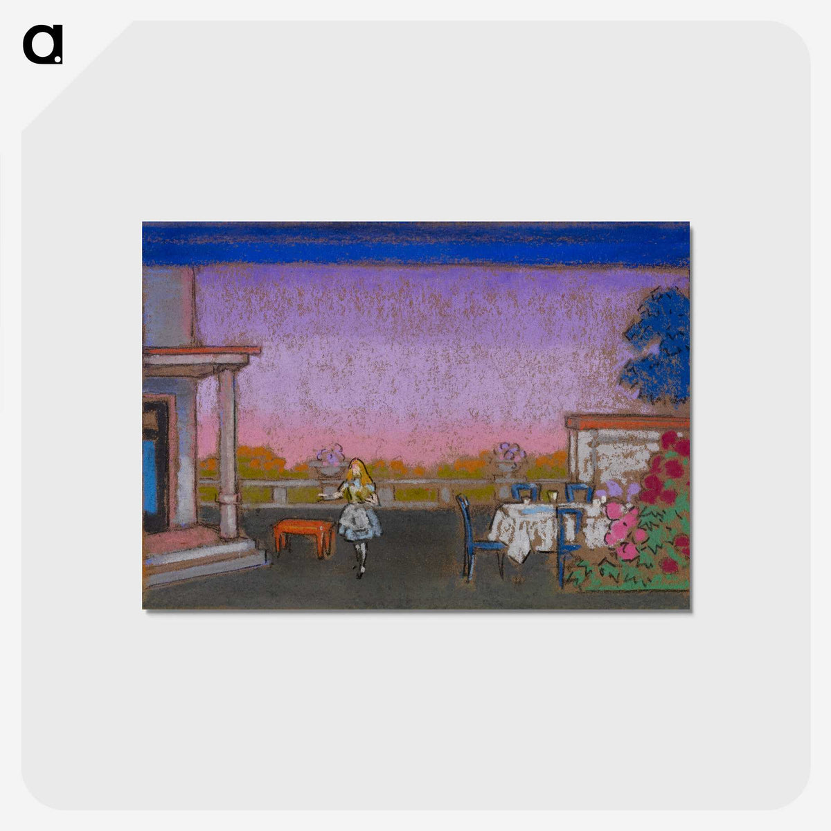 1-9_Alice-In-Wonderland_postcard