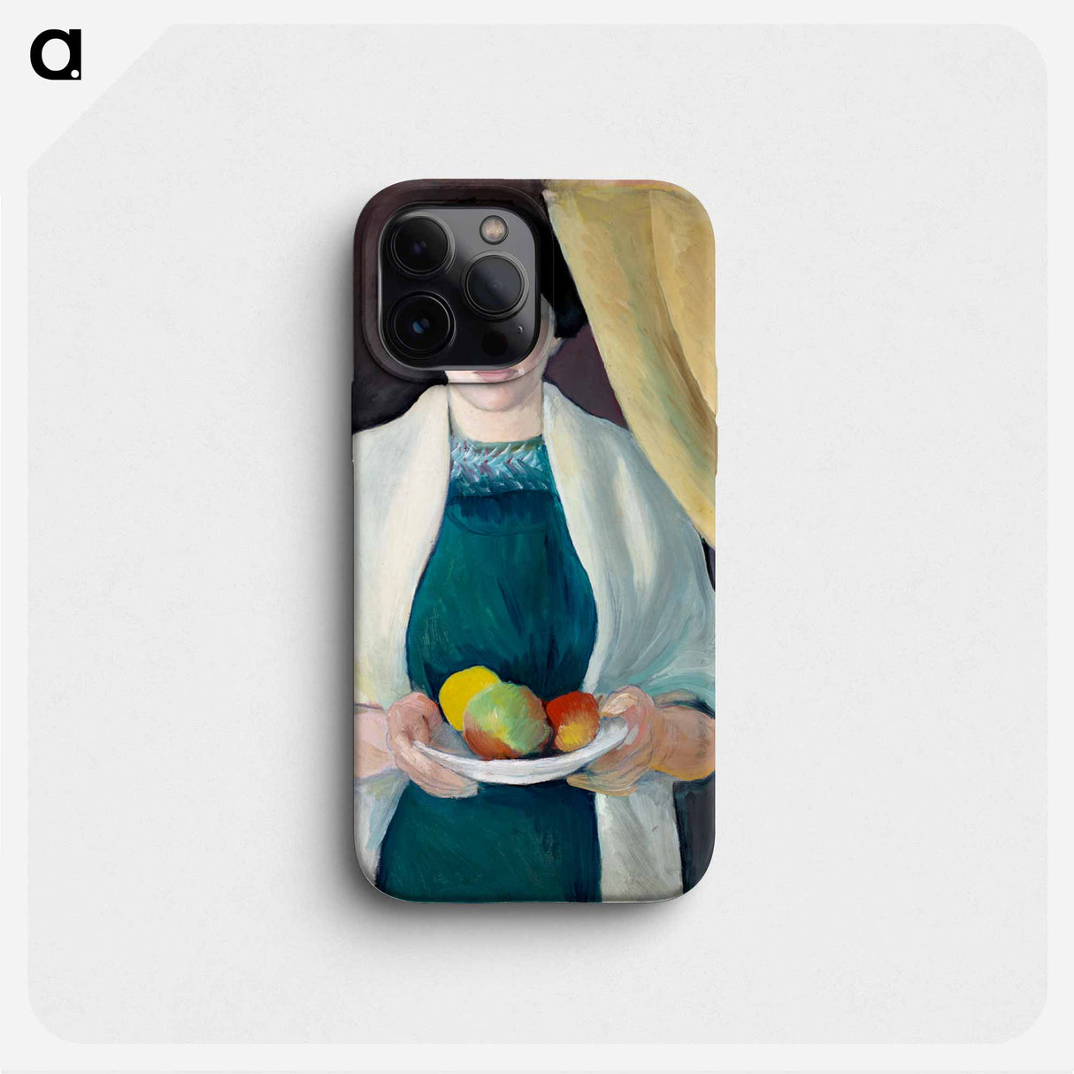 Portrait of the Artist's Wife - オーガスト マッケ Phone Case.