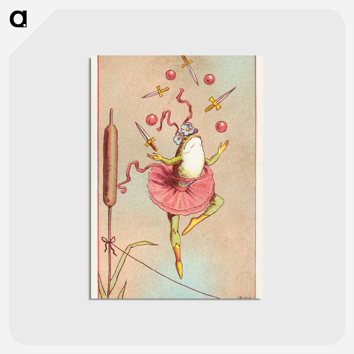 アートポストカード-Wheeler & Wilson's New Number Nine
- ボストン公共図書館 Postcard.