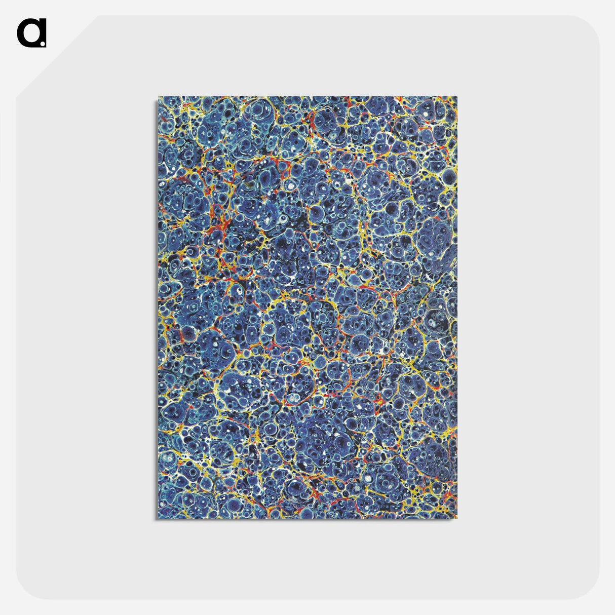 アートポストカード-Decorative Paper from A Poem on Industry
- 大英図書館 Postcard.