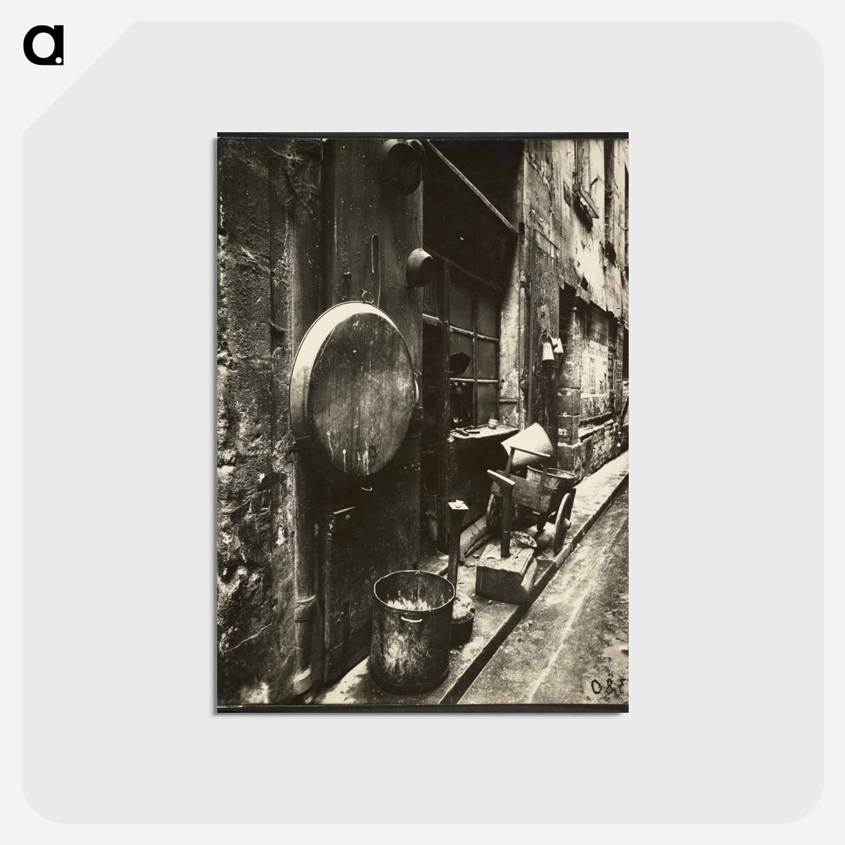 アートポストカード-Rue de la Reynie
- ウジェーヌ アジェ Postcard.