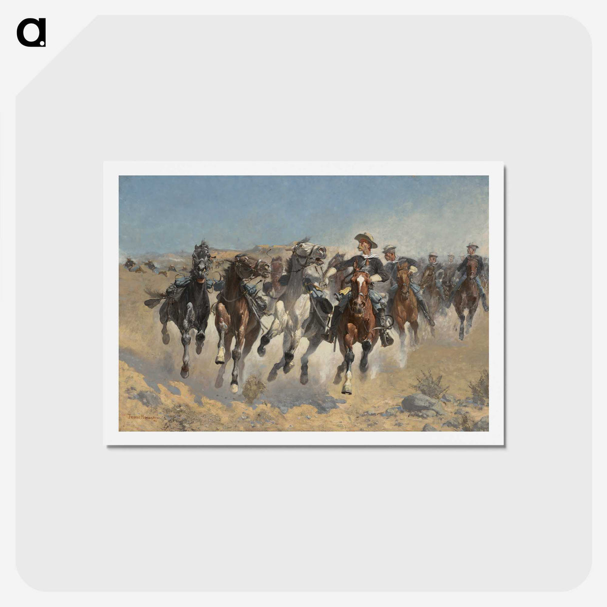 1-9_Frederic-Remington_hagaki