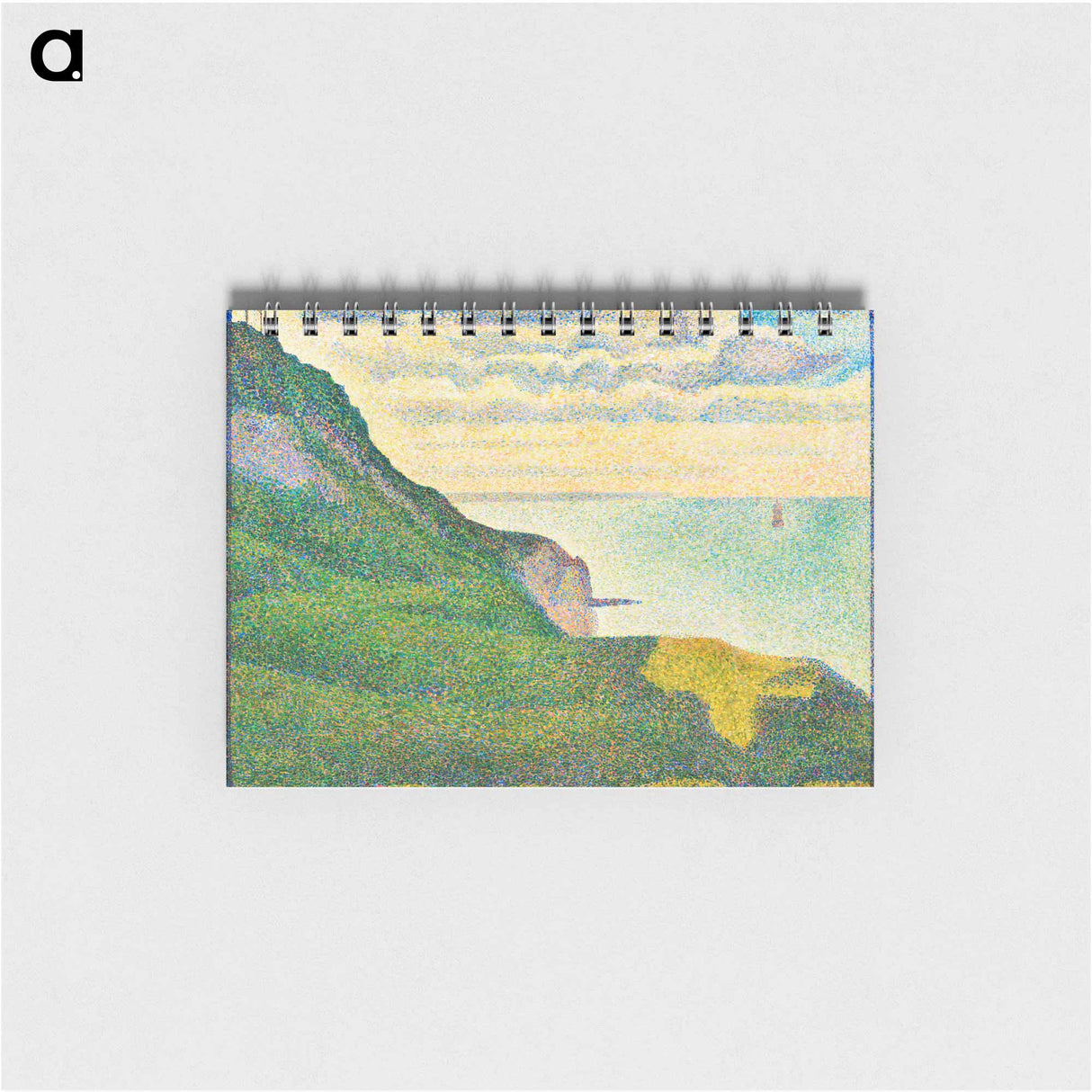 Seascape at Port-en-Bessin, Normandy - ジョルジュ スーラ Memo.