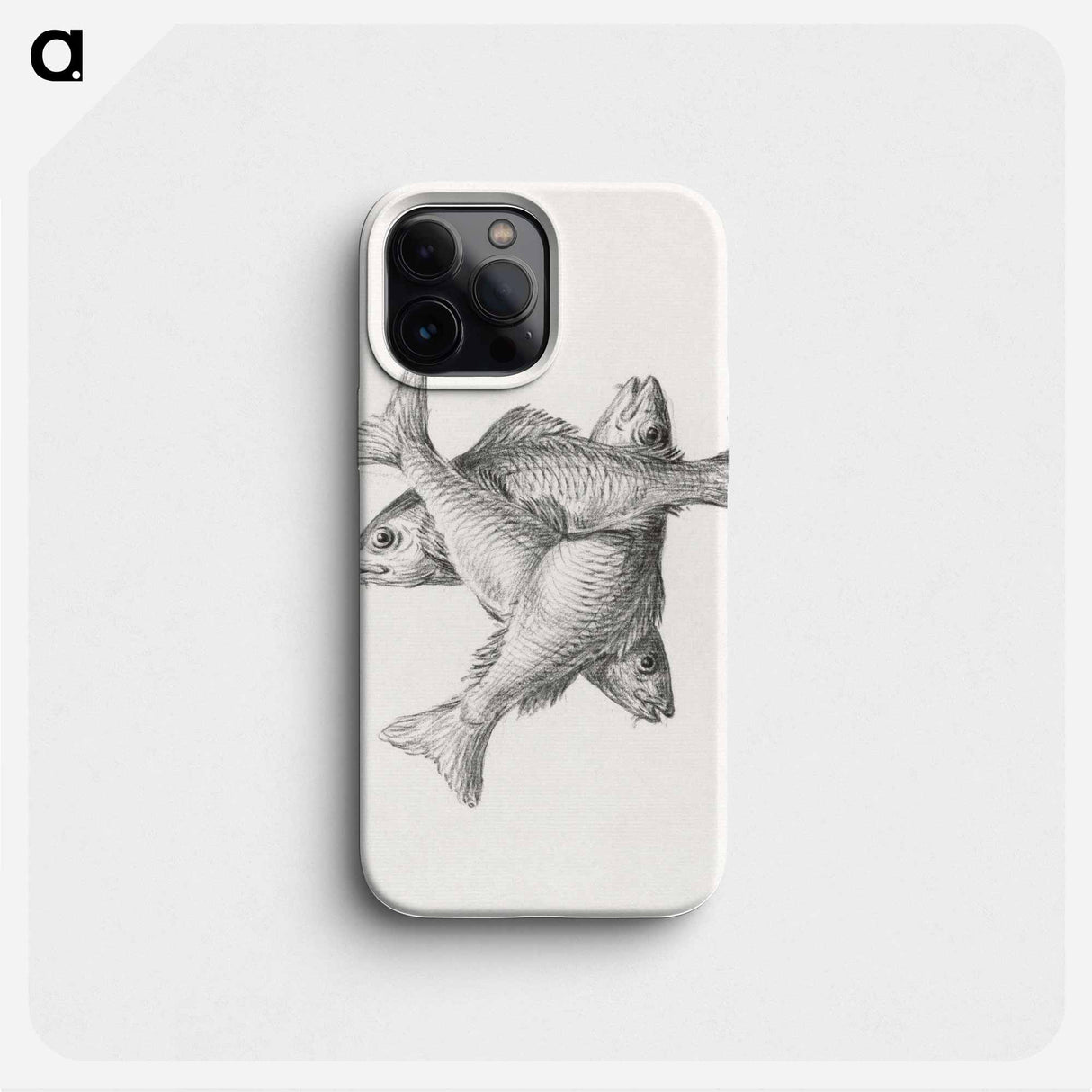 Three fishes - ジャン ベルナール Phone Case.