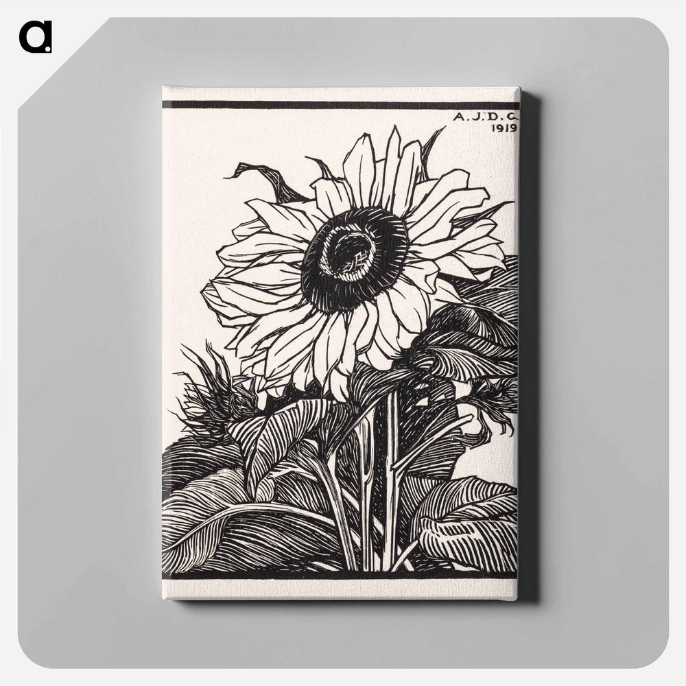 Sunflower - ユリー デ フラーハ Canvas.