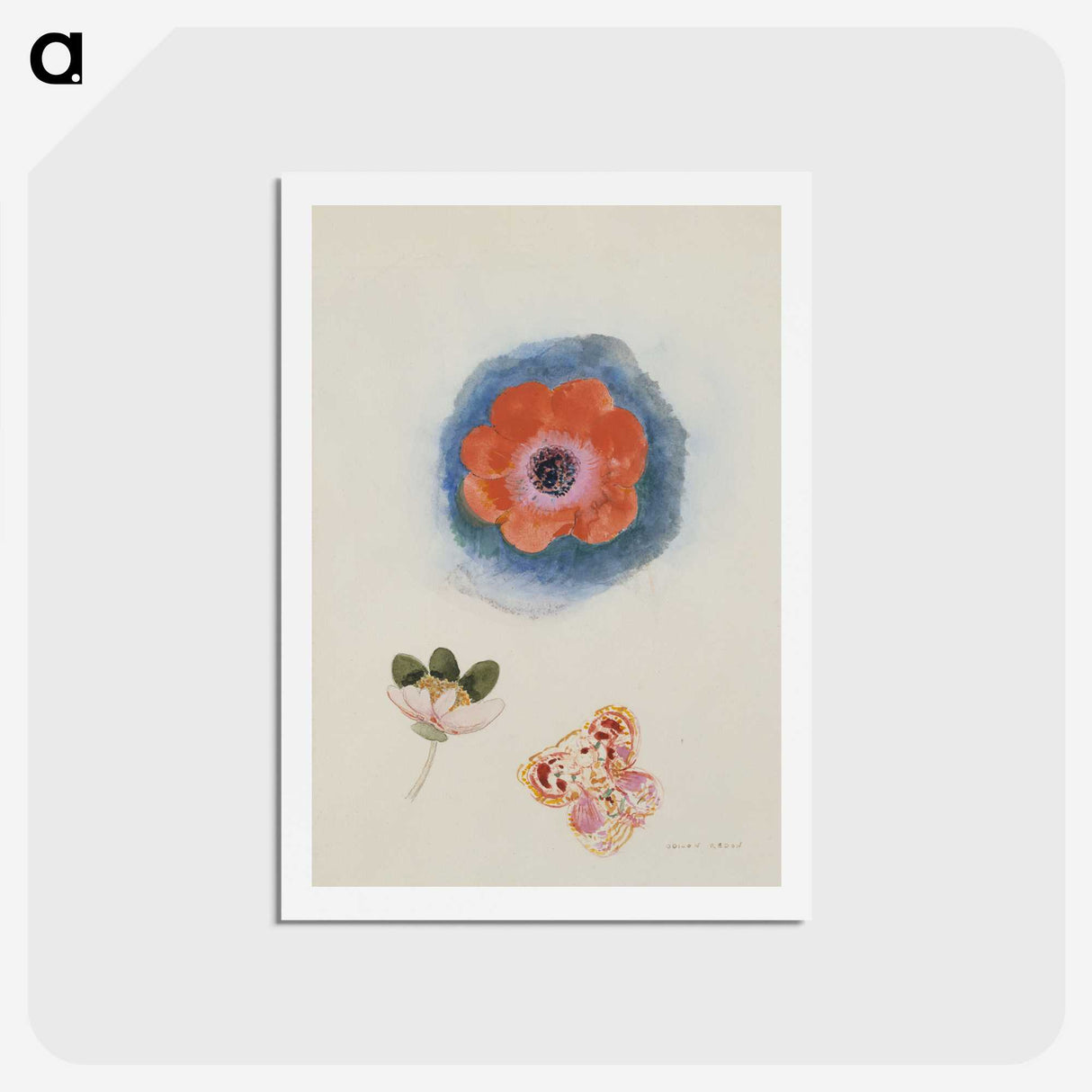 1-9_Odilon-Redon_hagaki