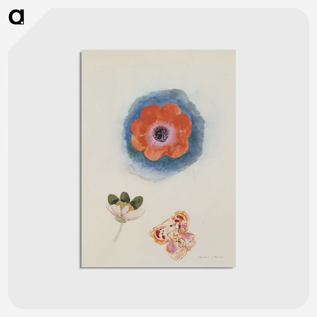 1-9_Odilon-Redon_postcard