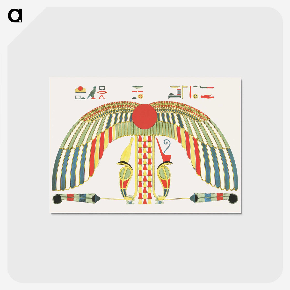 1-9_Pantheon-Egyptien_postcard