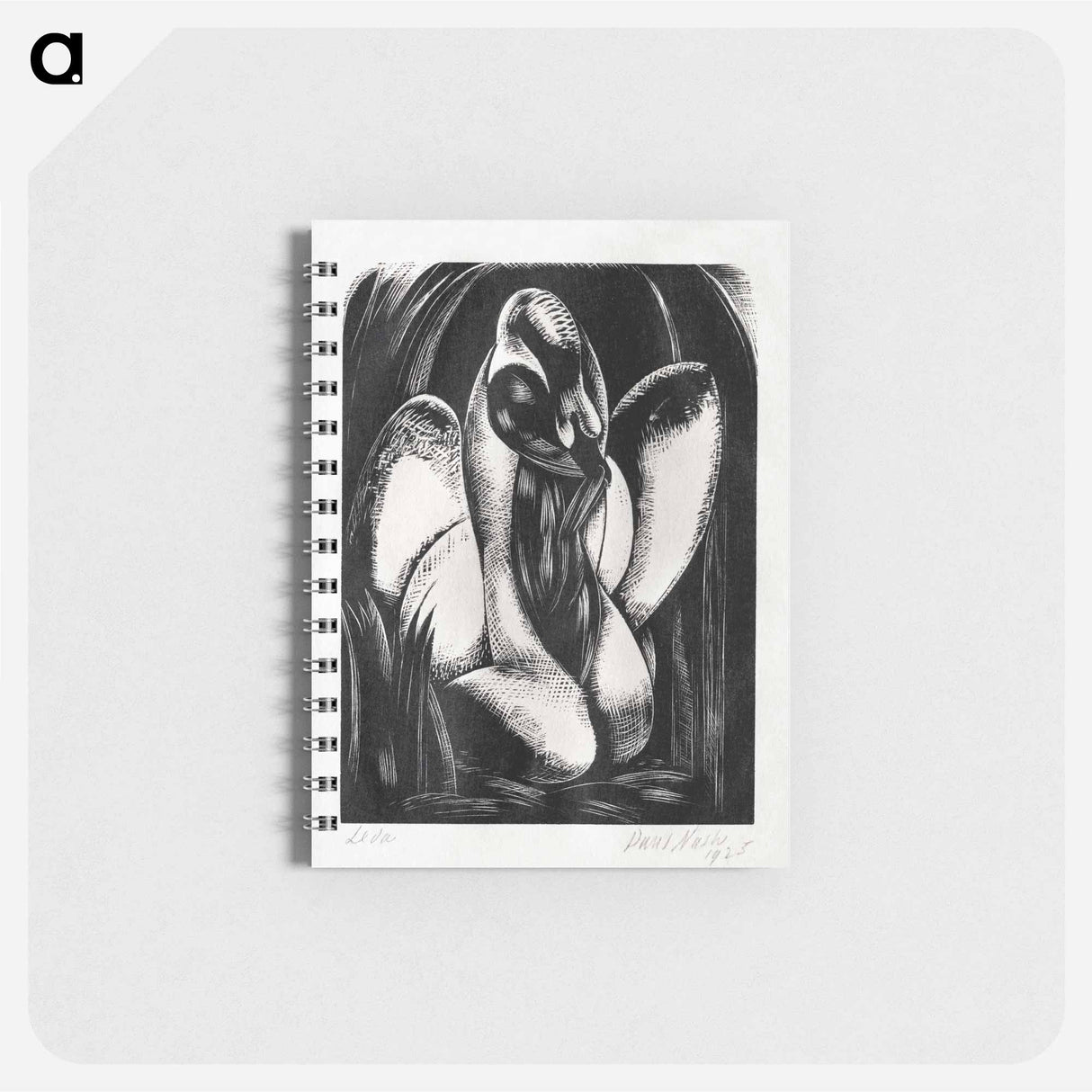 アートメモ帳-Leda - ポール ナッシュ Memo.
