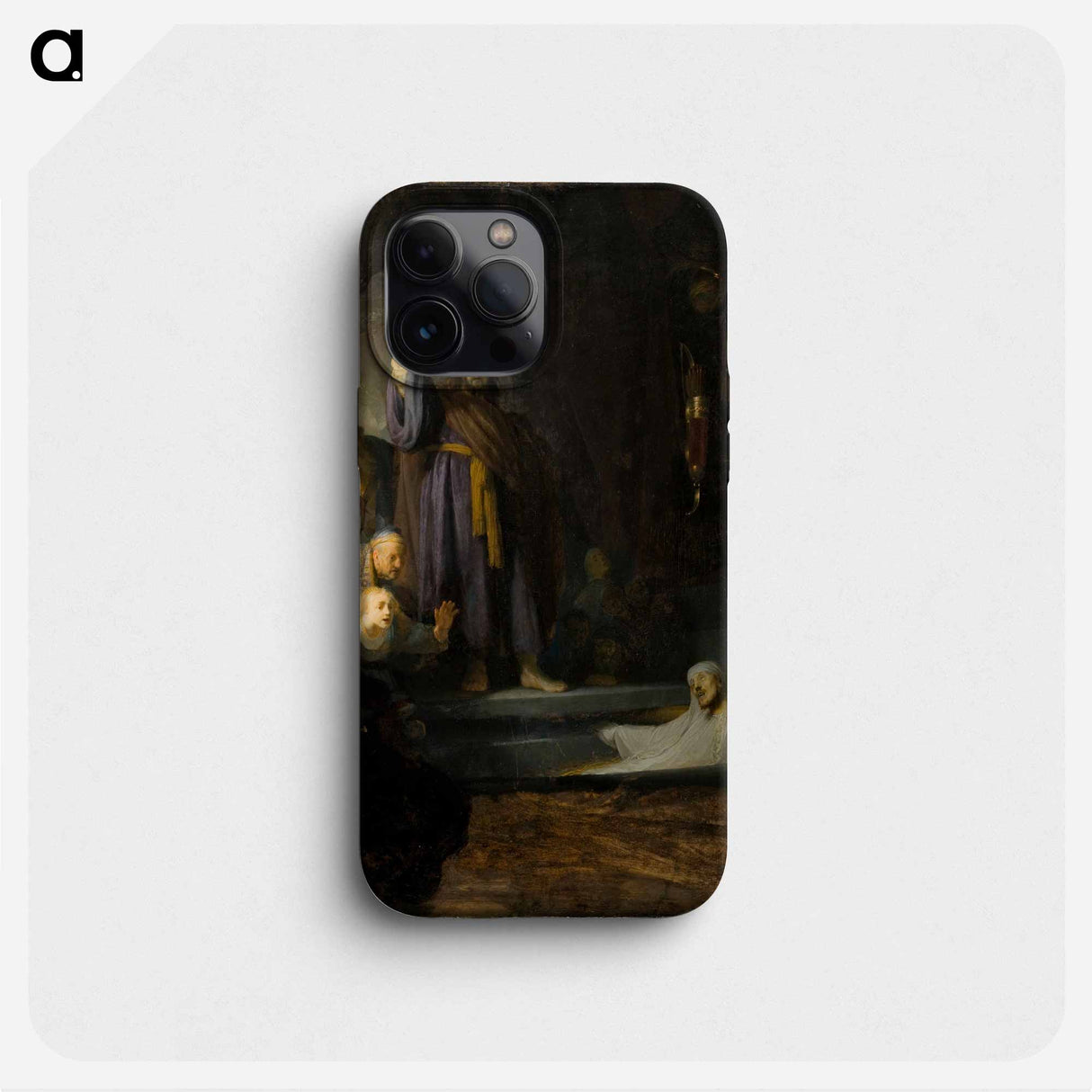 Raising of Lazarus - レンブラント ファン レイン Phone Case.