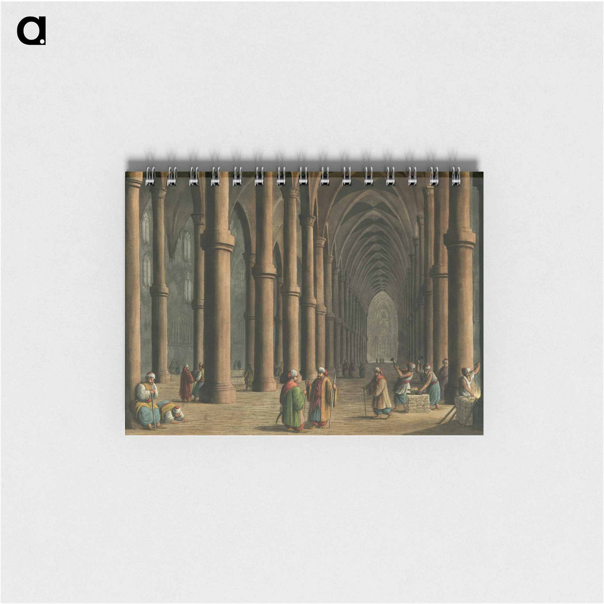 アートメモ帳-Cathedral at Tortosa - オスマン帝国領内の景色 Memo.