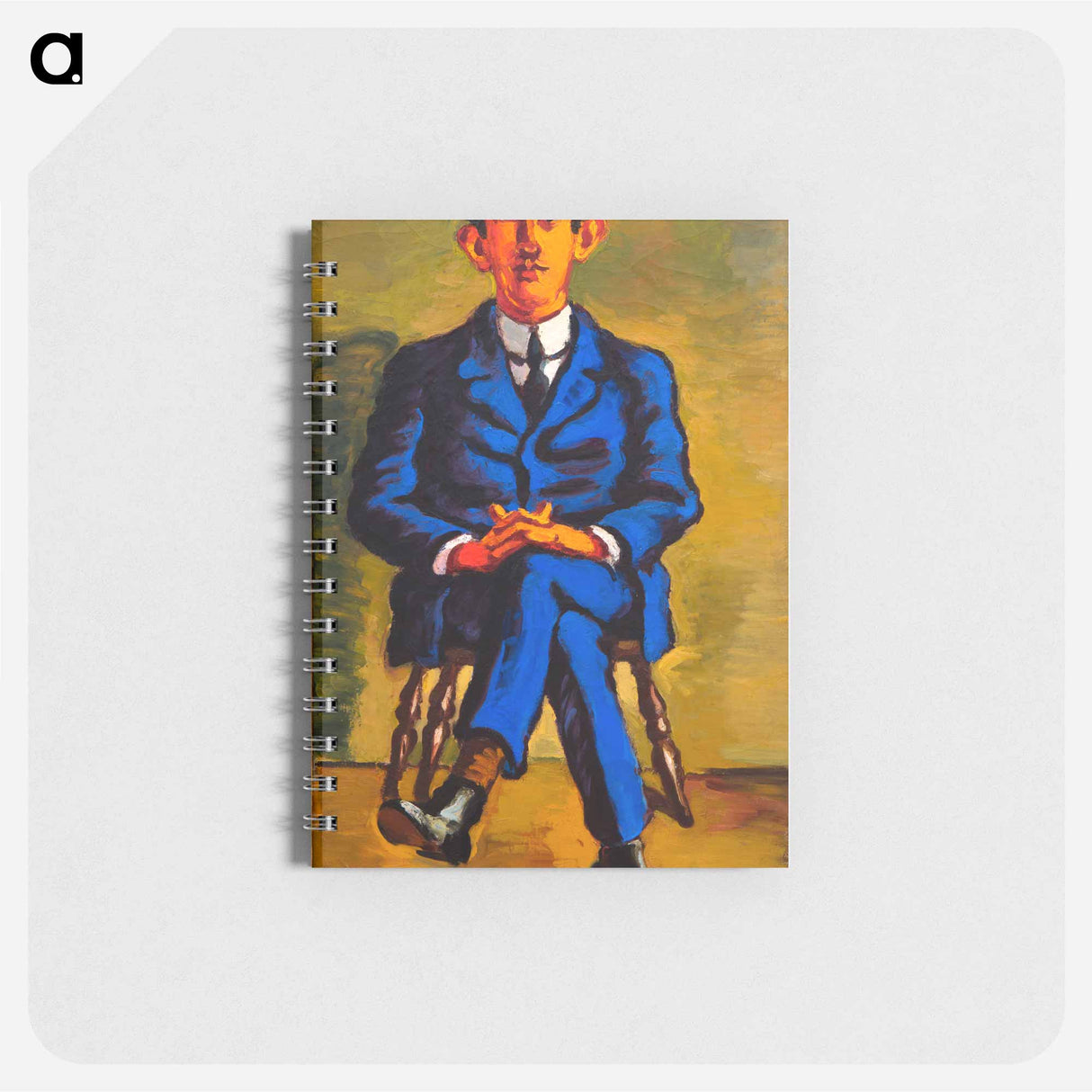 Portrait of the Poet Emil Bønnelycke - ヴィルヘルム ルンドストローム Memo.