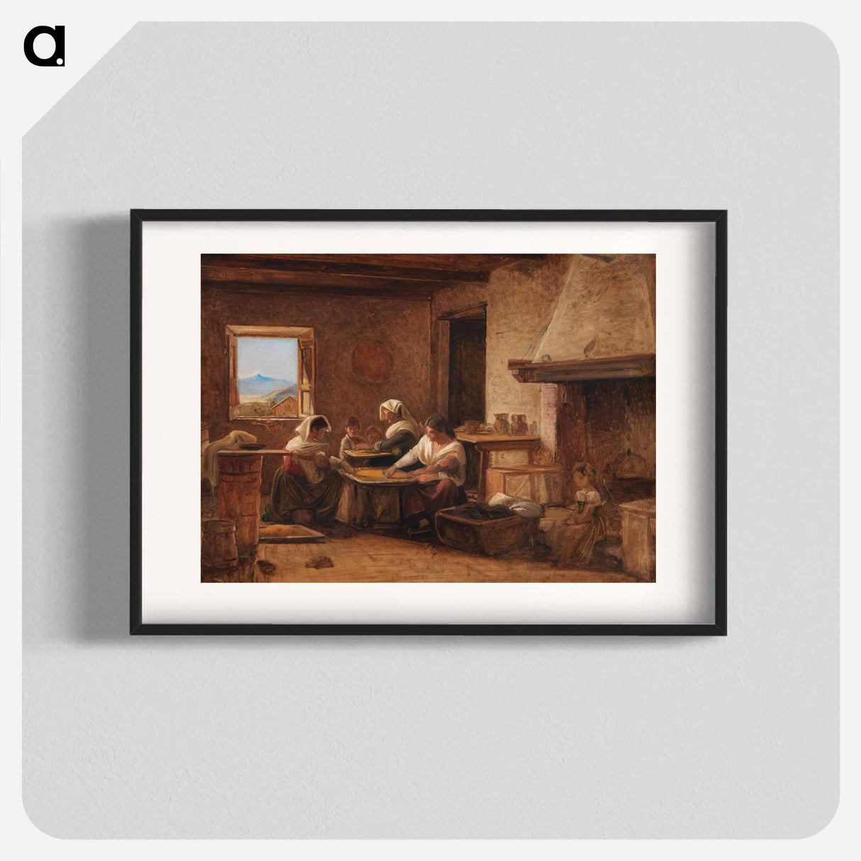 Unknown - Wilhelm Marstrand Poster.