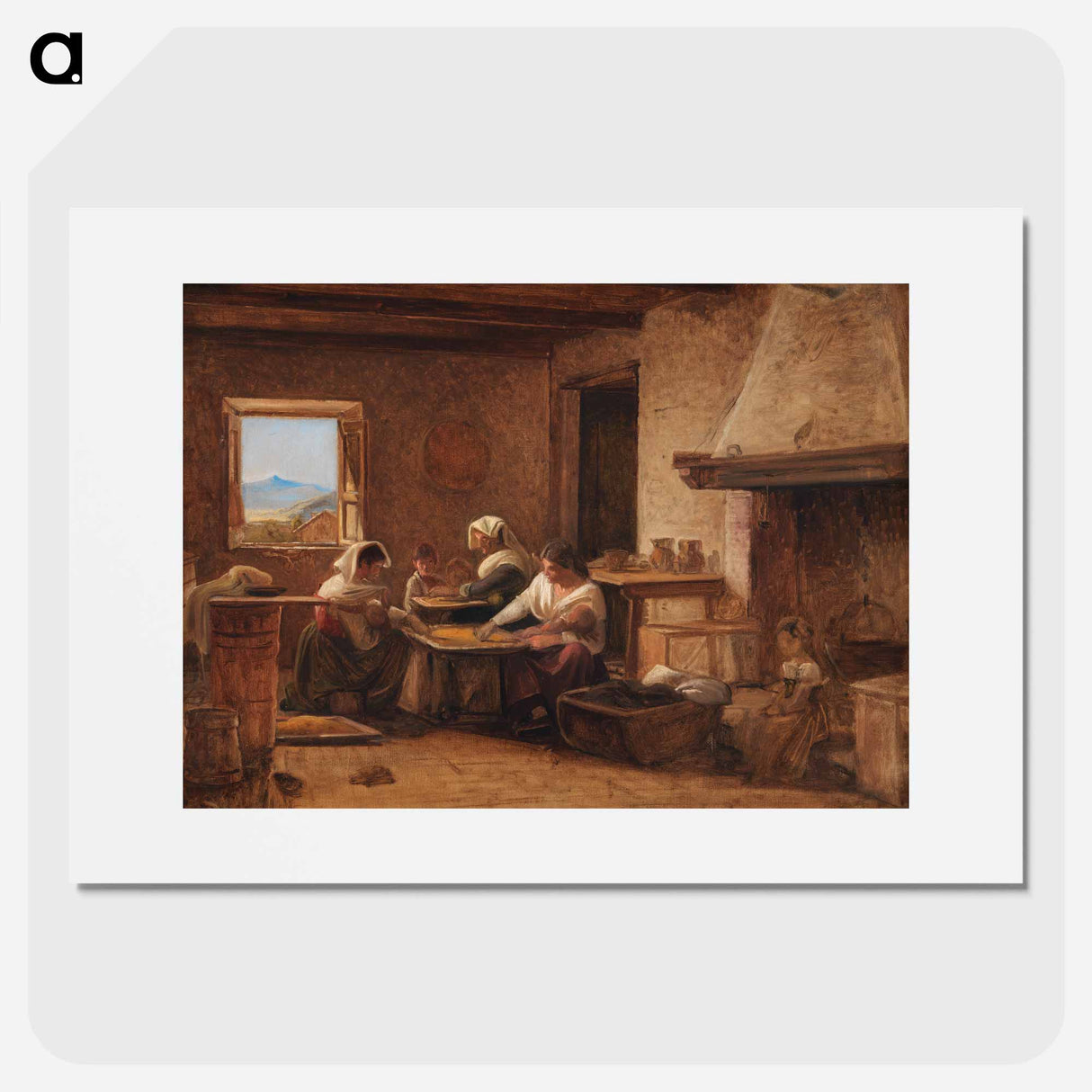 Unknown - Wilhelm Marstrand Poster.