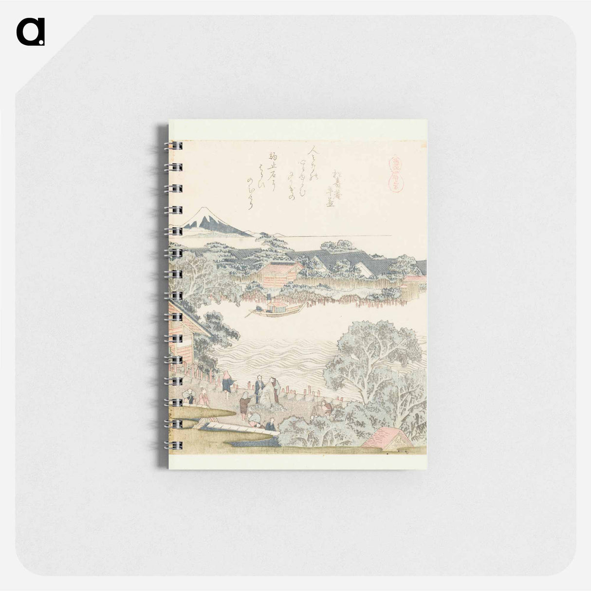 A comparison of Genroku poems and shells - 葛飾 北斎 Memo.