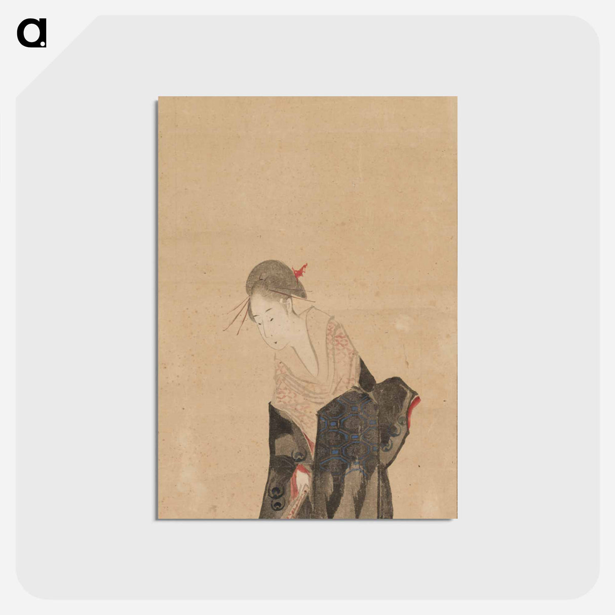 アートポストカード-Hokusai's woodblock prints - 葛飾 北斎 Postcard.