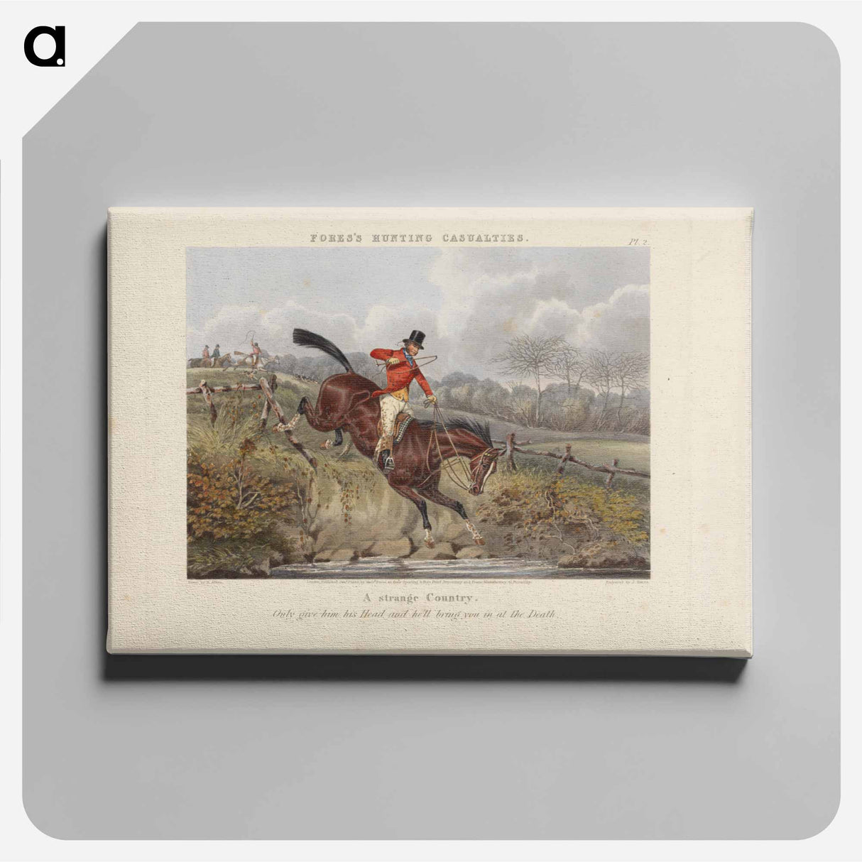 アートパネル-Fox Hunting: Fores's Hunting Casualties - A Strange Country
- イェール大学アートギャラリー Canvas.
