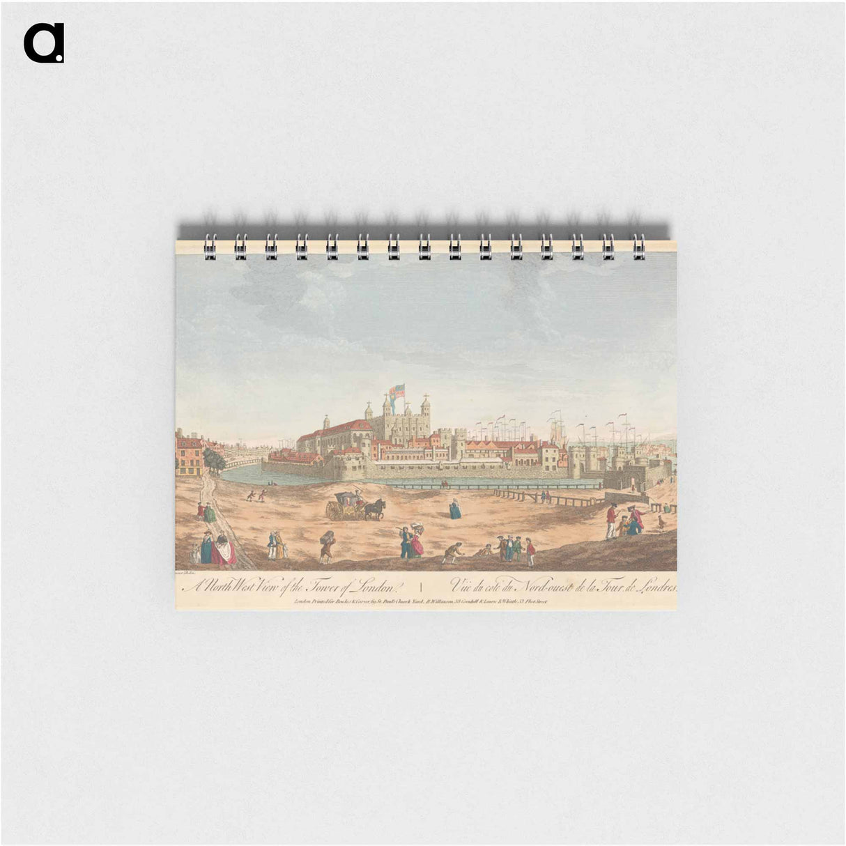 アートメモ帳-A North West View of the Tower of London
- イェール大学アートギャラリー Memo.