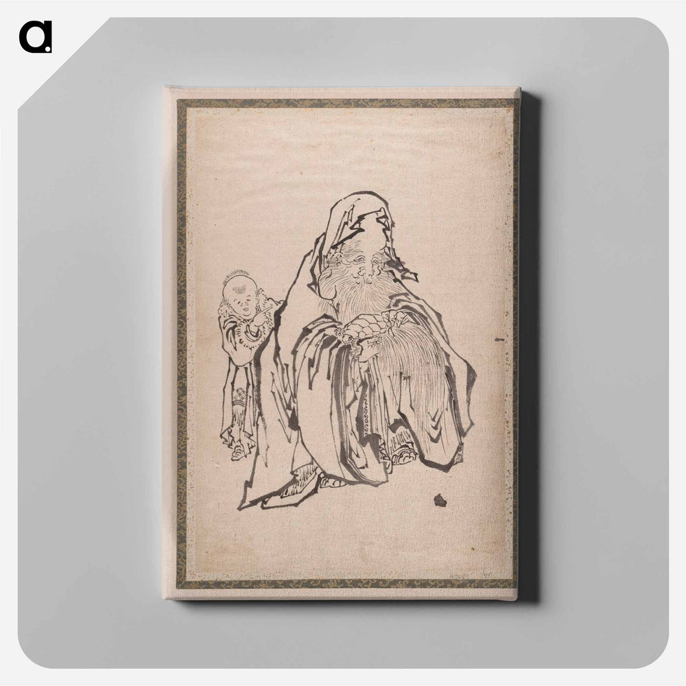 Katsushika Hokusai’s Album of Sketches - 葛飾 北斎 Canvas.