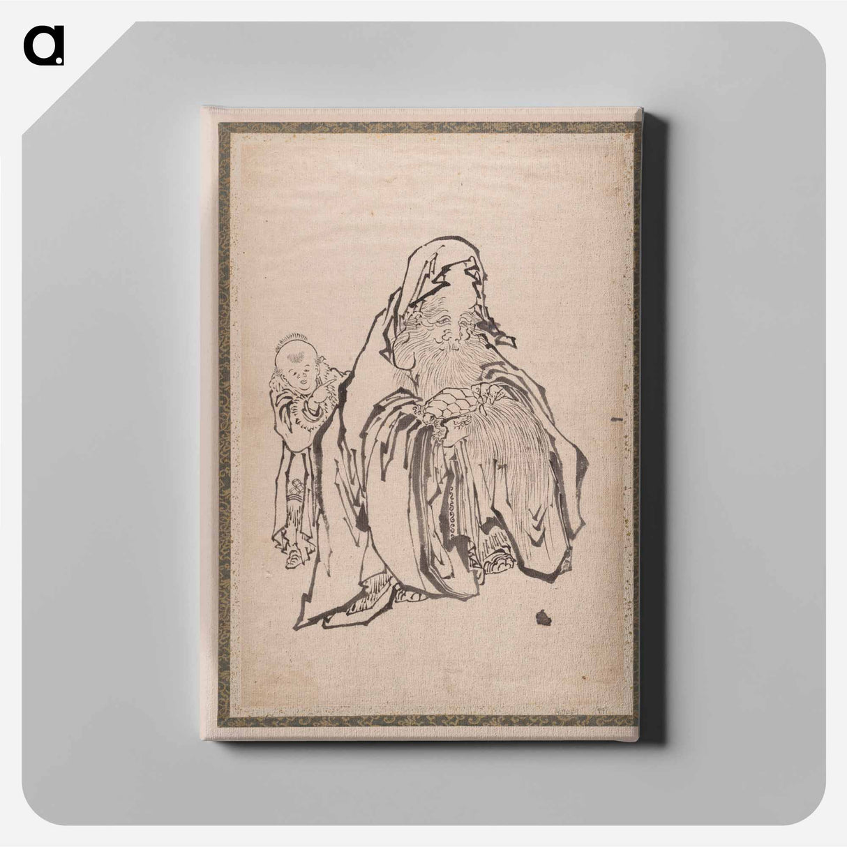 Katsushika Hokusai’s Album of Sketches - 葛飾 北斎 Canvas.