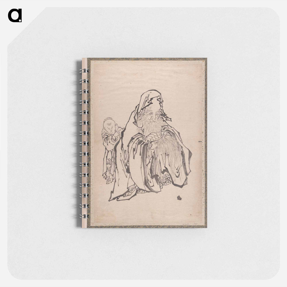 Katsushika Hokusai’s Album of Sketches - 葛飾 北斎 Memo.