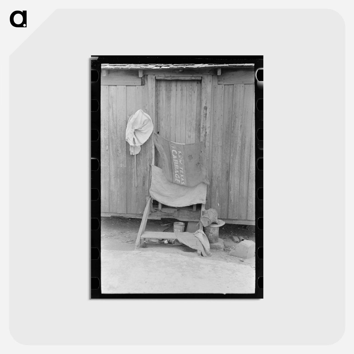 アートポストカード-Sharecropper's Cabin
- ラッセル リー Postcard.