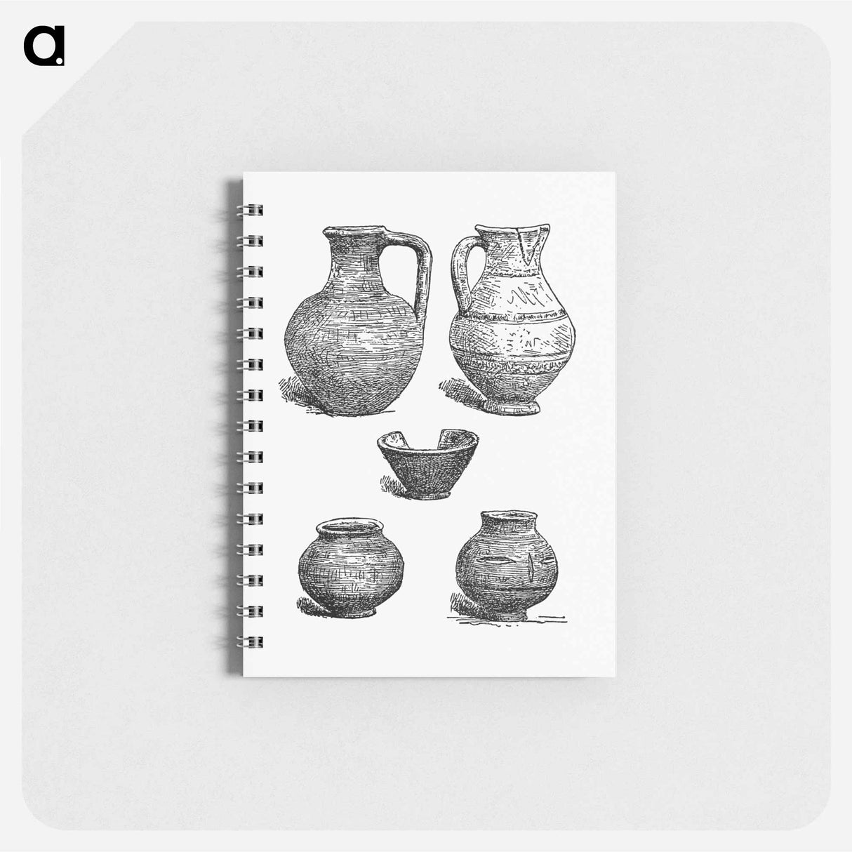 アートメモ帳-Antique Potteries from Angouleme
- 大英図書館 Memo.