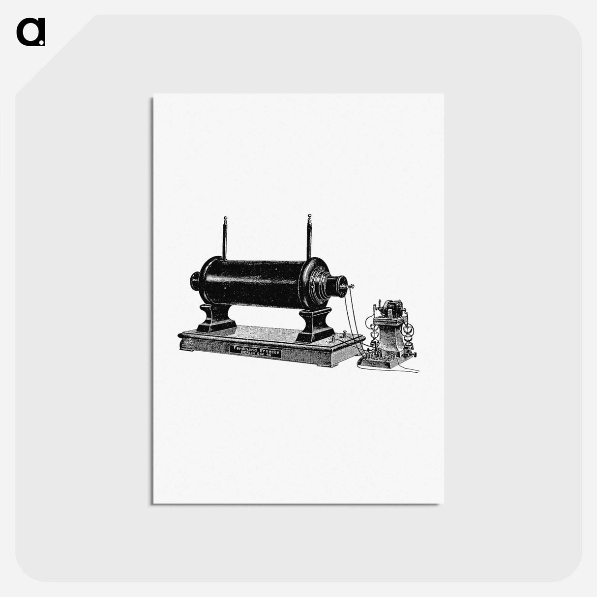 アートポストカード-Antique Machine from One Hundred Years In Word And Picture
- 大英図書館 Postcard.