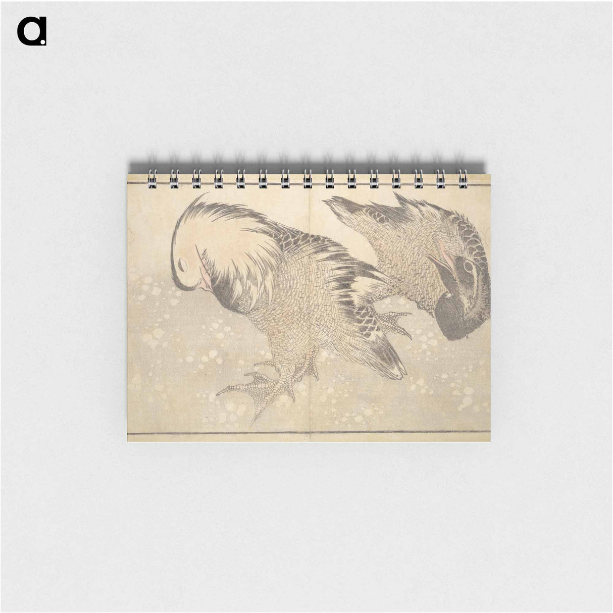 A Realistic Sketchbook by Hokusai - 葛飾 北斎 Memo.