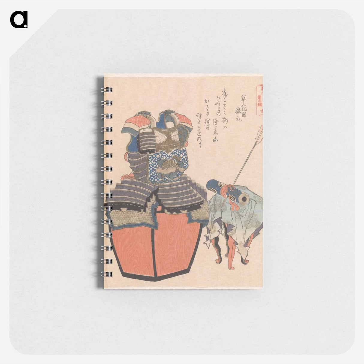 A comparison of Genroku poems and shells - 葛飾 北斎 Memo.